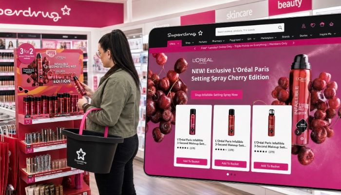 AS Watson Loreal Paris Infallible Setting Mist rollout
