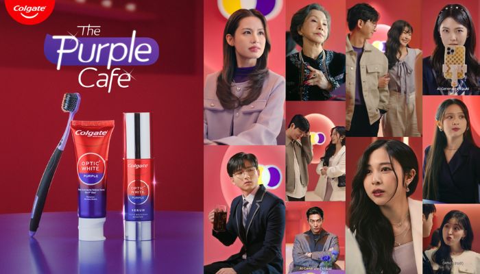 Colgate Optic White kdrama series launch