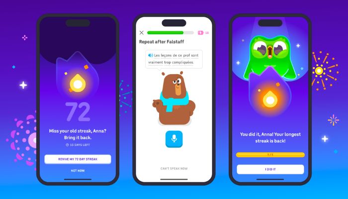 Duolingo Streak Recovery event