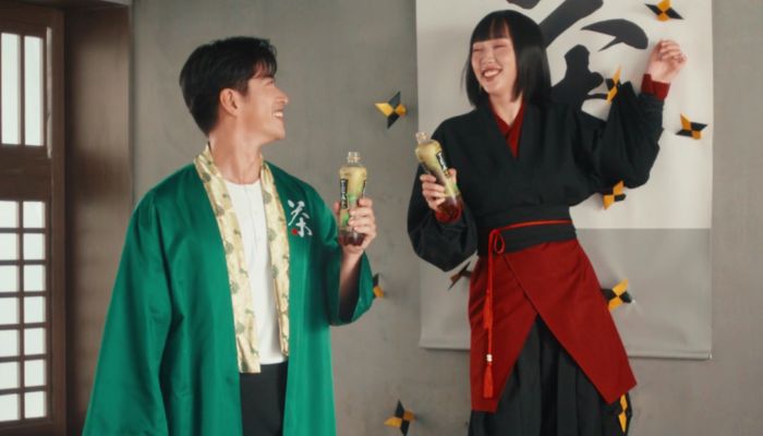 MULMISHRA SUNTORY TEA+ campaign