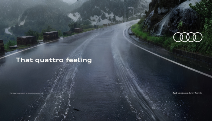audi quattro campaign