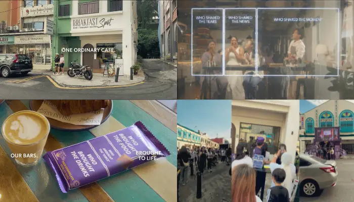 Cadbury Milk Malaysia campaign activation