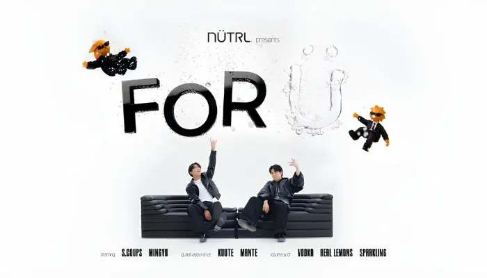 NÜTRL enters South Korea with music video campaign starring SEVENTEEN's S