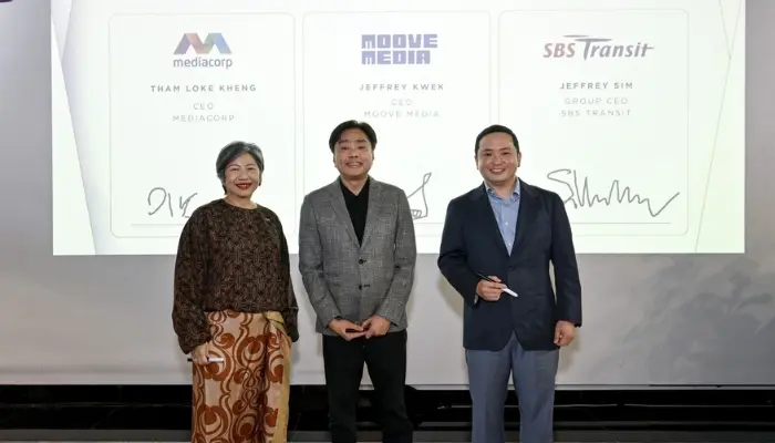 [Partnership] SBS Transit, Mediacorp and Moove Media